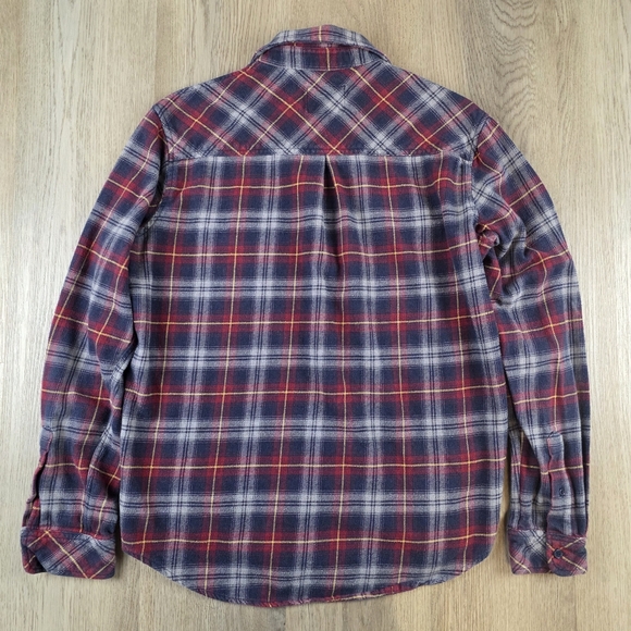 Rails 100% Cotton Plaid Button Dawn Shirt Size M - Picture 3 of 7